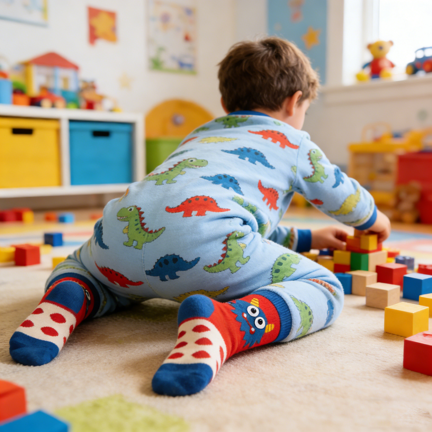 Silly Little Monster Fun Socks