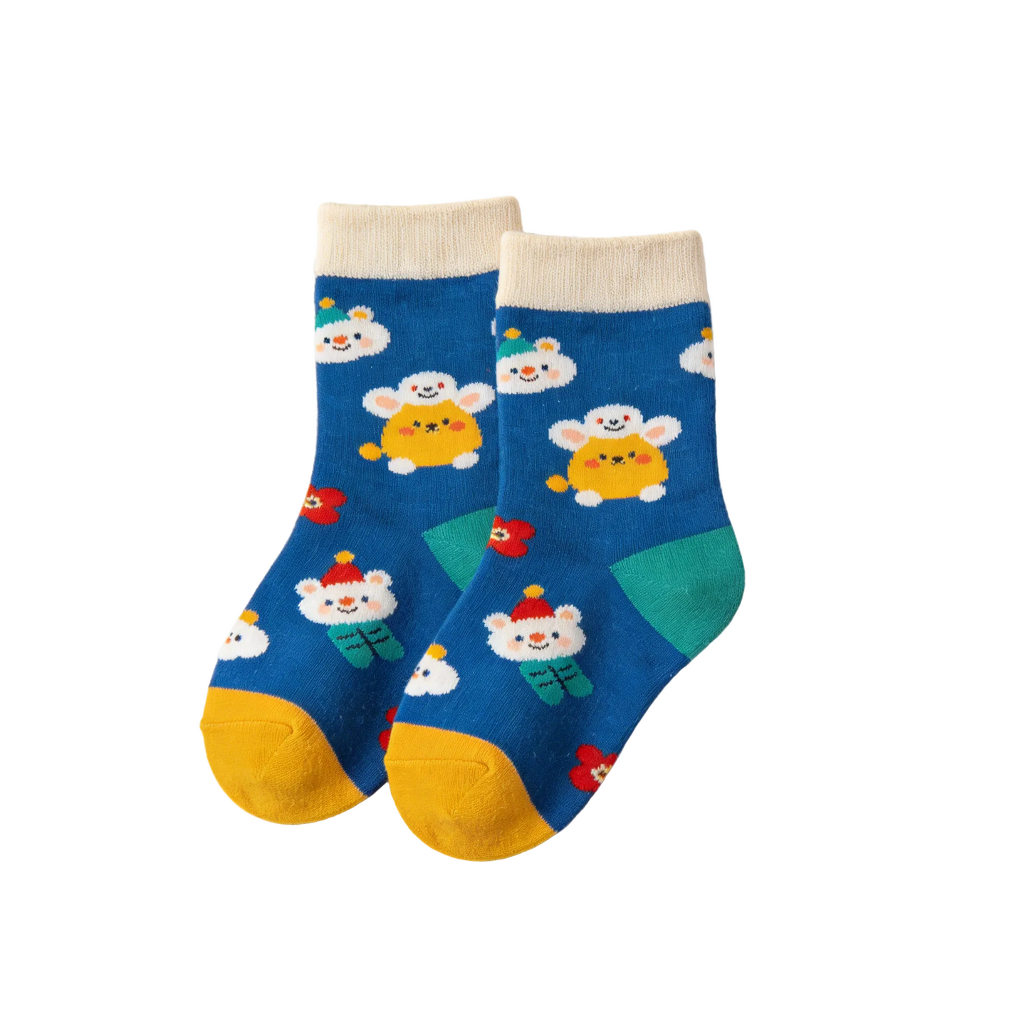 Christmas Little Animal Party Socks