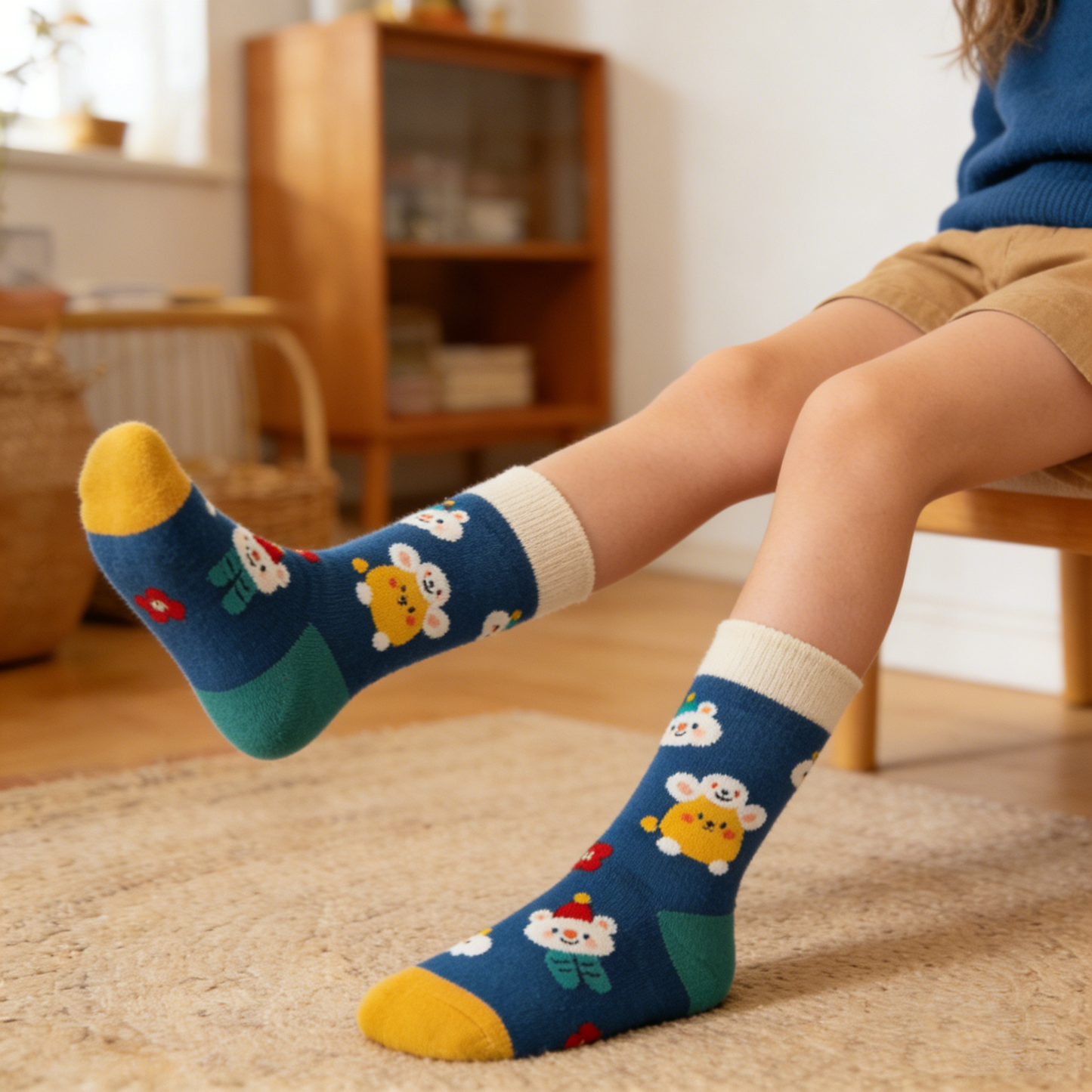 Christmas Little Animal Party Socks